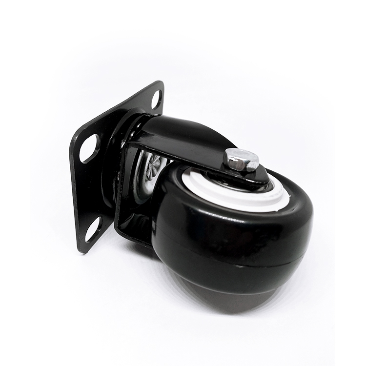 black and white color heavy duty good quality casters